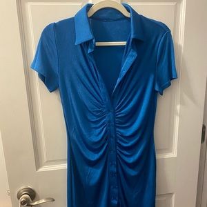 SOLD ON DEPOP/ Ruched Mini Dress